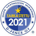 GDPR vaatimusten mukainen
